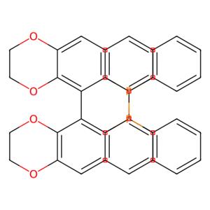 aladdin 阿拉丁 S281903 (S)-6,6'-双(二苯基膦)-2,2',3,3'-四氢-5,5′-联苯并[b][1,4]二氧六环 503538-68-9 97%