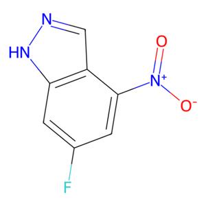 4-硝基-6-氟吲唑,6-Fluoro-4-nitro-1H-indazole