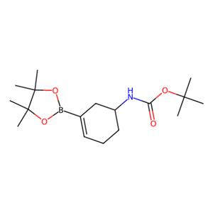 aladdin 阿拉丁 T586500 (3-硼酸频哪醇酯基环己-3-烯-1-基)氨基甲酸叔丁酯 1175298-09-5 95%