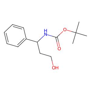 aladdin 阿拉丁 R191182 (R)-N-叔丁氧羰基-3-氨基-3-苯基丙-1-醇 158807-47-7 98%