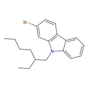 aladdin 阿拉丁 B405296 2-溴-9-(2-乙基己基)-9H-咔唑 856422-39-4 98.0%