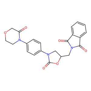 aladdin 阿拉丁 P140091 2-[[(5S)-2-氧代-3-[4-(3-氧代-4-吗啉基)苯基]-5-噁唑烷基]甲基]-1H-异吲哚-1,3(2H)-二酮 446292-08-6 98%