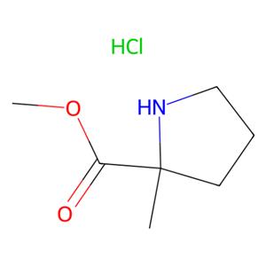 aladdin 阿拉丁 M173222 (2R)-2-甲基吡咯烷-2-羧酸甲酯盐酸盐 1286768-32-8 97%