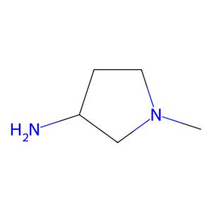aladdin 阿拉丁 M173360 1-甲基吡咯烷-3-胺 13220-27-4 95%