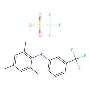 aladdin 阿拉丁 T405038 [3-(三氟甲基)苯基](2,4,6-三甲基苯基)碘鎓三氟甲磺酸盐 1204518-08-0 98%