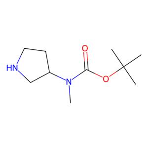 aladdin 阿拉丁 T140208 3-(N-叔丁氧羰基-N-甲氨基)吡咯烷 172478-00-1 ≥96.0%（GC）