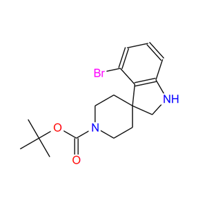 1160247-72-2;	4-溴-1,2-二氢螺[吲哚-3,4'-哌啶]-1'-羧酸叔丁酯