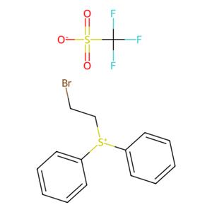 aladdin 阿拉丁 B168994 (2-溴乙基)二苯基锍三氟甲磺酸盐 247129-85-7 97%