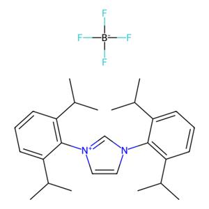 1,3-双(2,6-二异丙基苯基)-1H-咪唑-3-鎓四氟硼酸盐,1,3-Bis(2,6-diisopropylphenyl)-1H-imidazol-3-ium tetrafluoroborate