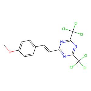aladdin 阿拉丁 M158245 2-(4-甲氧基苯乙烯基)-4,6-双(三氯甲基)-1,3,5-三嗪 42573-57-9 >98.0%(HPLC)