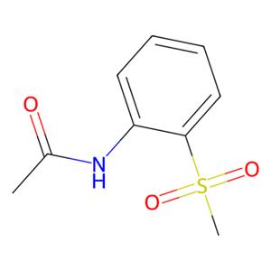 aladdin 阿拉丁 I168445 N-(2-(甲磺酰)苯基)乙酰胺 20628-27-7 97%