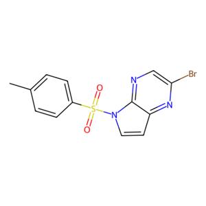 N-甲苯磺酰基-5-溴-4,7-二氮杂吲哚,2-Bromo-5-tosyl-5H-pyrrolo[2,3-b]pyrazine