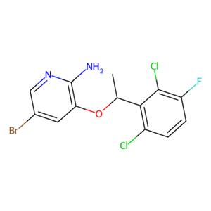 aladdin 阿拉丁 R195499 (R)-5-溴-3-(1-(2,6-二氯-3-氟苯基)甲氧基)吡啶-2-胺 877399-00-3 98%