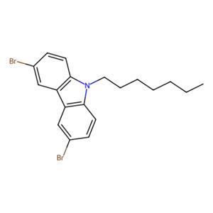 aladdin 阿拉丁 D404244 3,6-二溴-9-庚基-9H-咔唑 1103535-99-4 98%