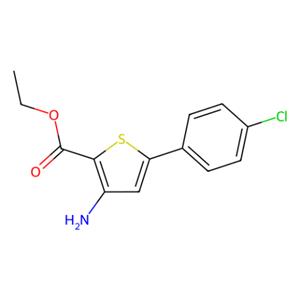 3-氨基-5-（4-氯苯基）噻吩-2-羧酸乙酯,Ethyl 3-amino-5-(4-chlorophenyl)thiophene-2-carboxylate