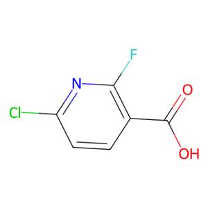 aladdin 阿拉丁 C586617 6-氯-2-氟吡啶-3-羧酸 1211578-46-9 97%
