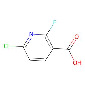 6-氯-2-氟吡啶-3-羧酸,6-Chloro-2-fluoronicotinic acid