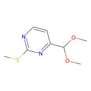aladdin 阿拉丁 D175153 4-(二甲氧基甲基)-2-(甲基巯基)嘧啶 180869-36-7 97%