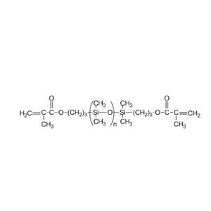 甲基丙烯酰氧丙基双封端聚二甲基硅氧烷,Methacryloxypropyl Terminated Polydimethylsiloxanes