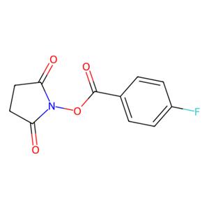 aladdin 阿拉丁 N404984 4-氟苯甲酸 N-琥珀酰亚胺酯 66134-67-6 98%