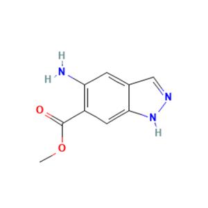 5-氨基-1H-吲唑-6-甲酸甲酯,Methyl 5-amino-1H-indazole-6-carboxylate