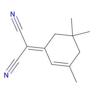 aladdin 阿拉丁 T486934 (3,5,5-三甲基环hex-2-烯亚基)丙二腈 23051-44-7 98%