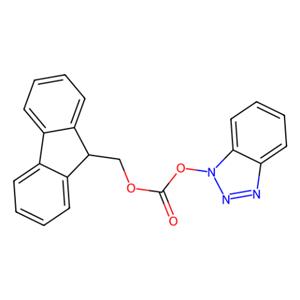 aladdin 阿拉丁 H156871 1-[(9H-芴-9-基甲氧基)羰基氧]苯并三唑 82911-71-5 >98.0%(HPLC)
