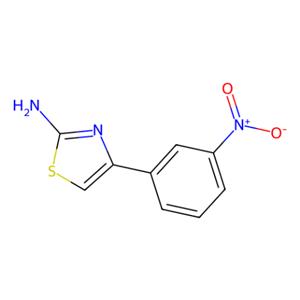 aladdin 阿拉丁 N185317 4-(3-硝基苯基)噻唑-2-基胺 57493-24-0 95%