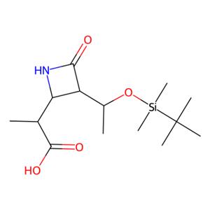 aladdin 阿拉丁 S161006 (3S,4S)-3-[(R)-1-(叔丁基二甲基硅氧基)乙基]-4-[(R)-1-羰乙基]-2-氮杂环丁酮 90776-58-2 >98.0%