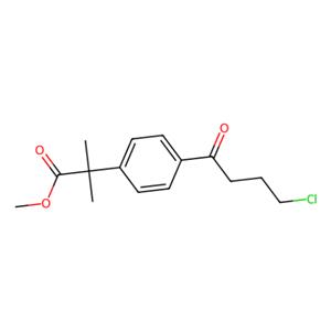 aladdin 阿拉丁 M181732 2-(4-(4-氯丁酰基)苯基)-2-甲基丙酸甲酯 154477-54-0 95%