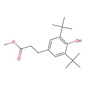 aladdin 阿拉丁 M185737 3-(3,5-二叔丁基-4-羟基苯基)丙酸甲酯 6386-38-5 98%