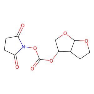 aladdin 阿拉丁 A333290 [（3R，3aS，6aR）-羟基六氢呋喃[2,3-b]呋喃基琥珀酰亚胺基碳酸酯 253265-97-3 98%