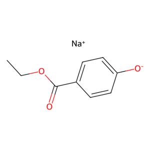 aladdin 阿拉丁 E485575 4-羟基苯甲酸乙酯钠盐 35285-68-8 医药级, Ph. Eur., BP, NF