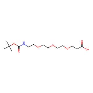 (Boc-氨基)-PEG3-C?-羧酸,(Boc-amino)-PEG3-C?-Carboxylic Acid