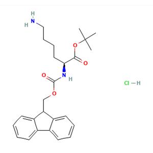 aladdin 阿拉丁 S590921 (S)-2-((((9H-芴-9-基)甲氧基)羰基)氨基)-6-氨基己酸叔丁酯盐酸盐 2413365-23-6 97%