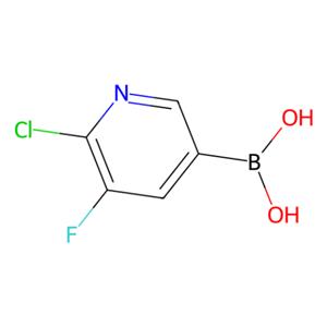 aladdin 阿拉丁 C586310 (6-氯-5-氟吡啶-3-基)硼酸（含数量不等的酸酐） 1072946-66-7 98%