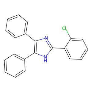aladdin 阿拉丁 C153686 2-(2-氯苯基)-4,5-二苯基咪唑 1707-67-1 98%