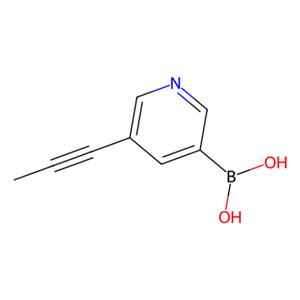 aladdin 阿拉丁 P404884 5-(1-丙炔基)吡啶-3-硼酸 (含不同量的酸酐) 917471-30-8 97%