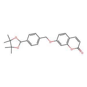 7-[(4,4,5,5-四甲基-1,3,2-二氧杂环戊烷-2-基)苄基]氧-2H-1-苯并吡喃-2-酮,7-{[(4,4,5,5-Tetramethyl-1,3,2-dioxaborolan-2-yl)benzyl]oxy}-2H-1-benzopyran-2-one CBBE