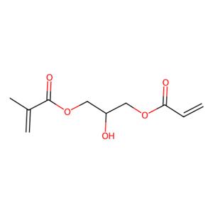 aladdin 阿拉丁 A151427 1-(丙烯酰氧基)-3-(甲基丙烯酰氧基)-2-丙醇(含稳定剂MEHQ) 1709-71-3 >80.0%(GC)