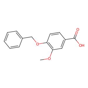 aladdin 阿拉丁 B191033 4-苄氧基-3-甲氧基苯甲酸 1486-53-9 97%