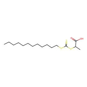 2-(十二烷基硫代碳硫酰硫基)丙酸,2-(Dodecylthiocarbonothioylthio)propionic acid