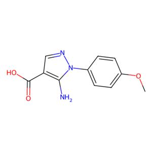 aladdin 阿拉丁 A167363 5-氨基-1-(4-甲氧基苯基)-1H-吡唑-4-羧酸 14678-95-6 97%
