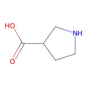 aladdin 阿拉丁 P176886 吡咯烷-3-羧酸 59378-87-9 97%