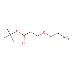 aladdin 阿拉丁 T405714 3-(2-氨基乙氧基)丙酸叔丁酯 1260092-46-3 95%