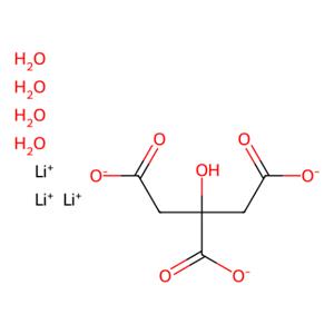 aladdin 阿拉丁 L113839 柠檬酸锂 四水合物 6080-58-6 99%