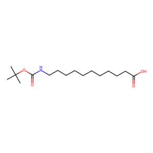 aladdin 阿拉丁 B137963 11-[(叔丁氧羰基)氨基]十一烷酸 10436-25-6 98%