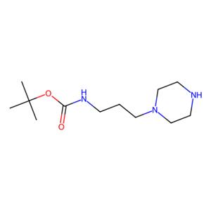 aladdin 阿拉丁 T590460 (3-(哌嗪-1-基)丙基)氨基甲酸叔丁酯 874831-60-4 98%