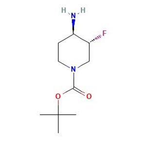 aladdin 阿拉丁 T586834 (3R,4R)-4-氨基-3-氟哌啶-1-甲酸叔丁酯 1260612-08-5 97%
