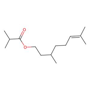 aladdin 阿拉丁 C305052 异丁酸香茅酯 97-89-2 92%(mixture of isomers)